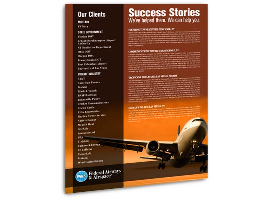 FA&A Stand-alone Trade show poster