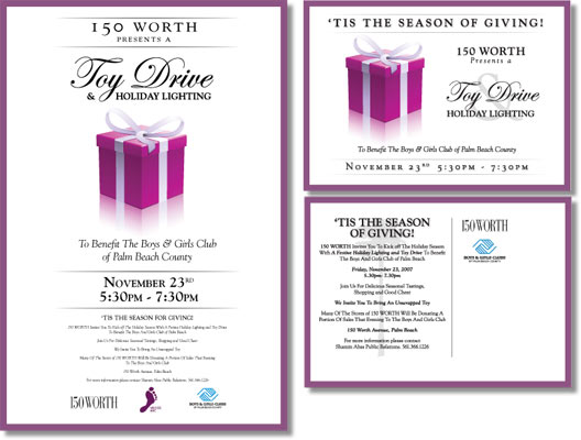 150Worth Ave Toy Drive & Holiday Lighting