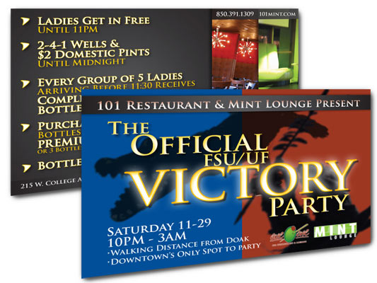 101 Restaurant FSU/UF Victory Party